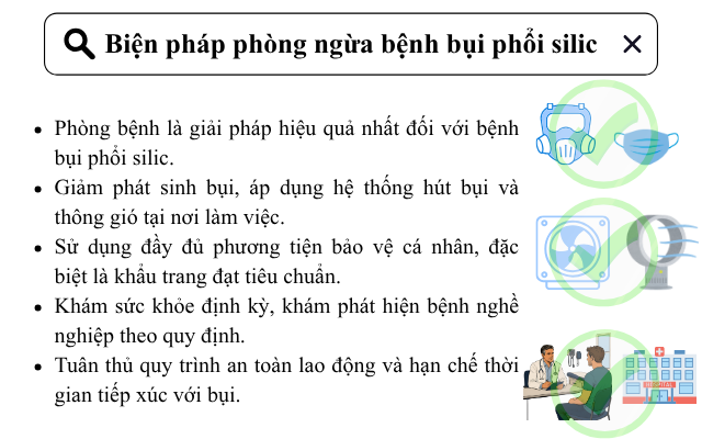 Nhận Thức và Biện Pháp Phòng Ngừa Bệnh Bụi Phổi Silic cho Người Lao Động
