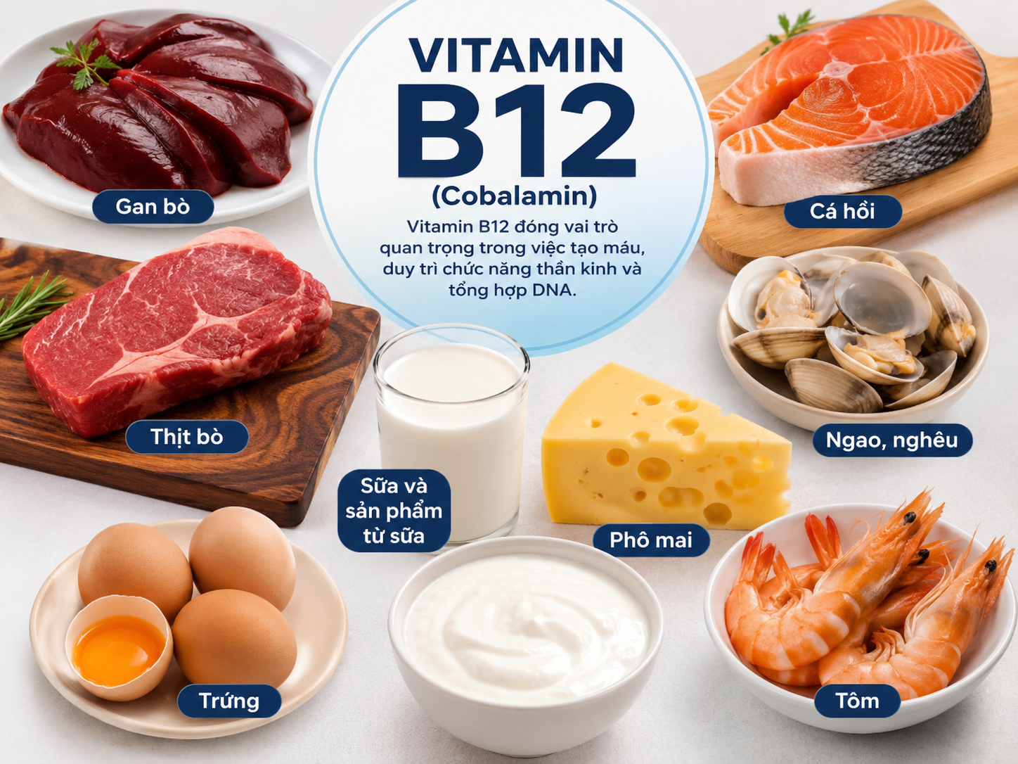 Lợi Ích Của Việc Bổ Sung Vitamin B12 Và Sắt Đối Với Sức Khỏe