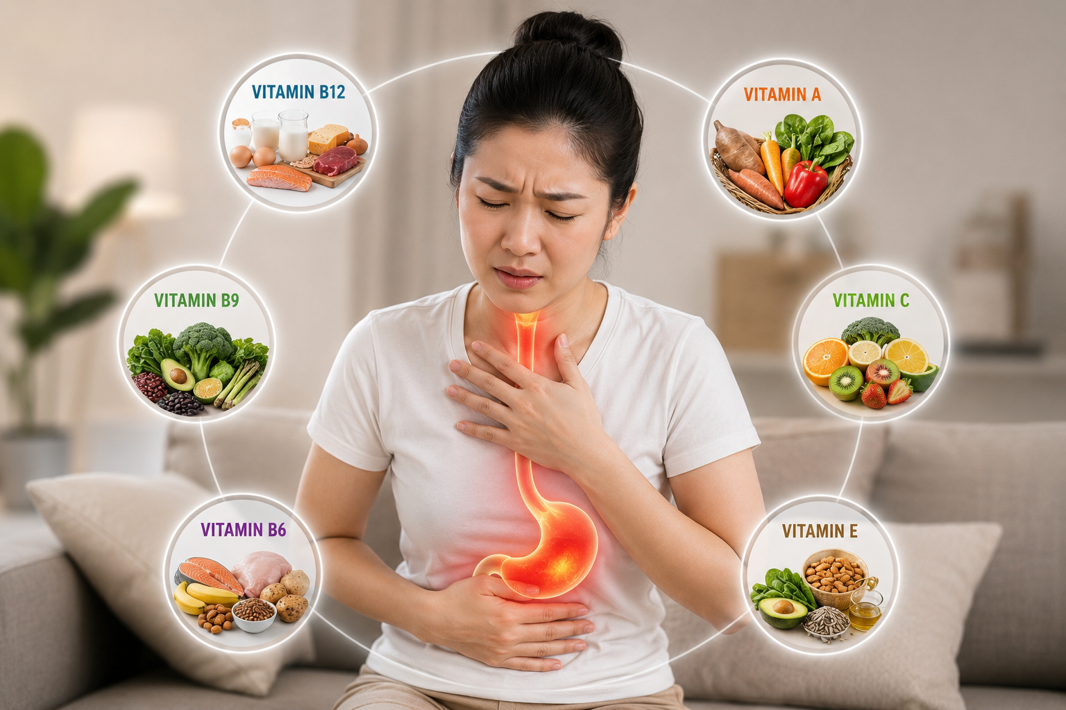 Bổ Sung Vitamin Cho Người Bị Trào Ngược Dạ Dày: Những Điều Cần Biết