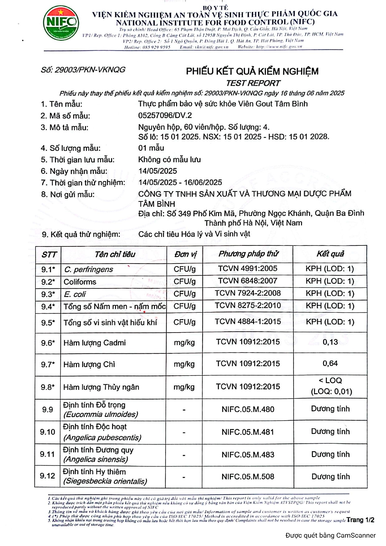 Sản phẩm hỗ trợ điều trị bệnh gút