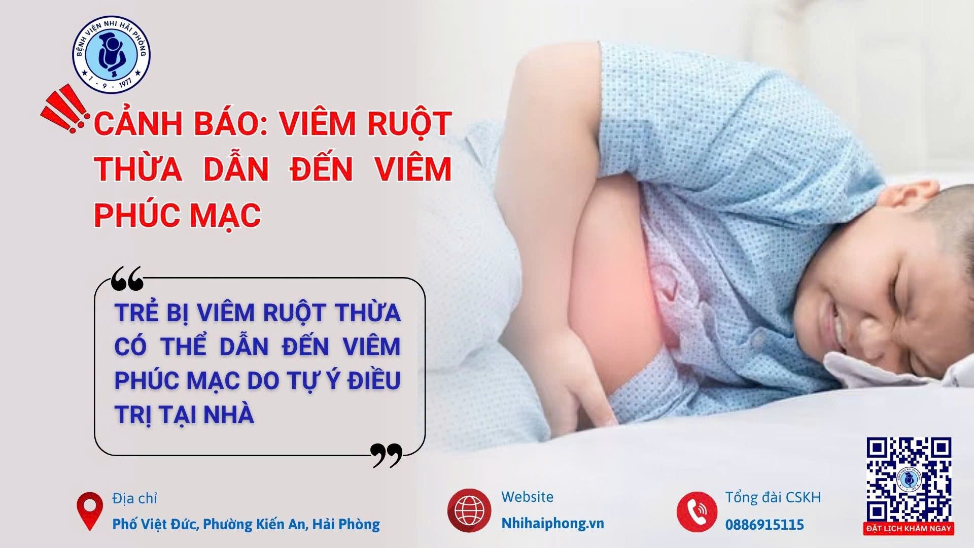 Cảnh Báo Về Viêm Ruột Thừa Ở Trẻ: Sự Nguy Hiểm Từ Việc Tự Chữa Trị Tại Nhà