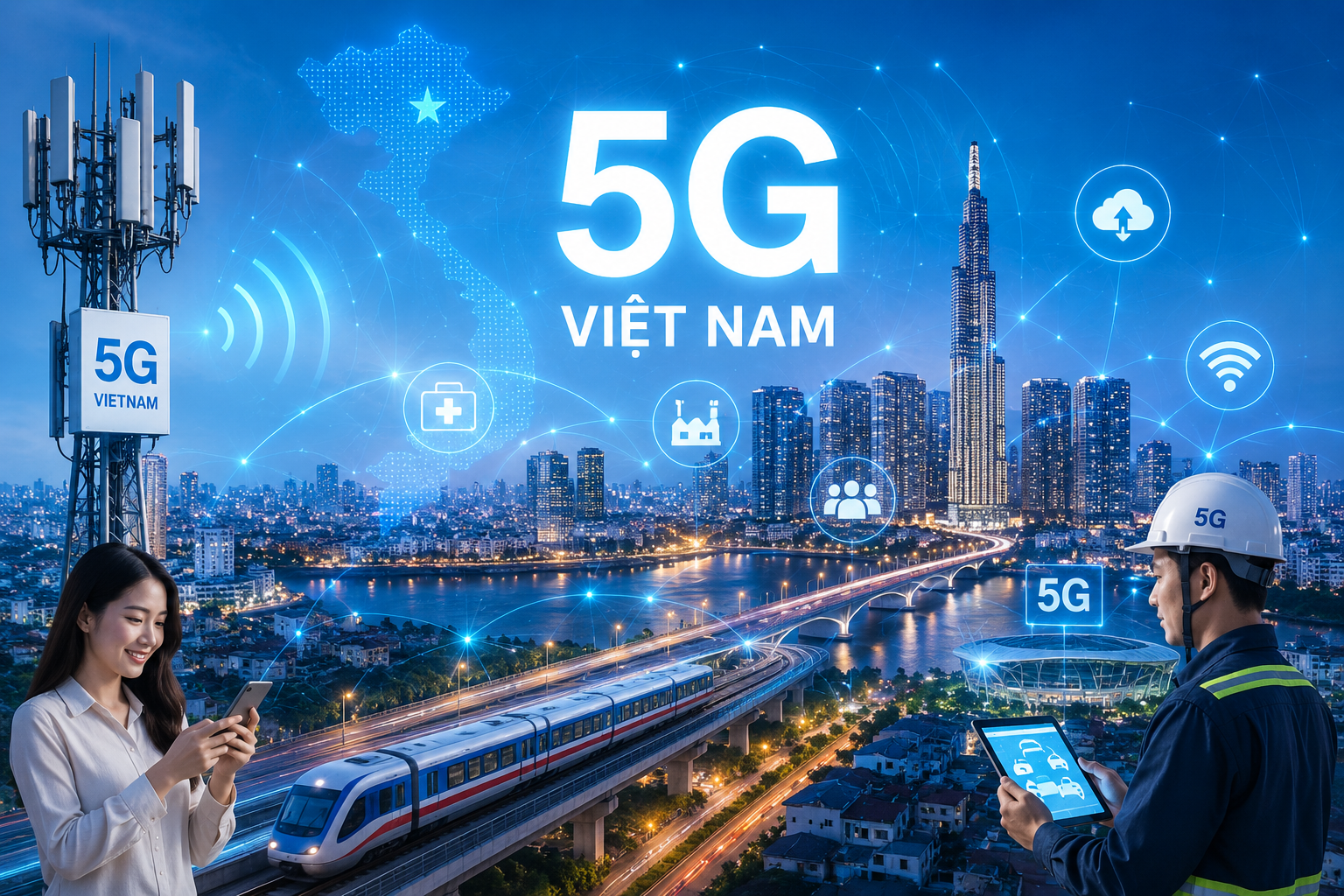 Việt Nam Đạt Tốc Độ Triển Khai 5G Nhanh Chóng Đứng Trong Top Thế Giới