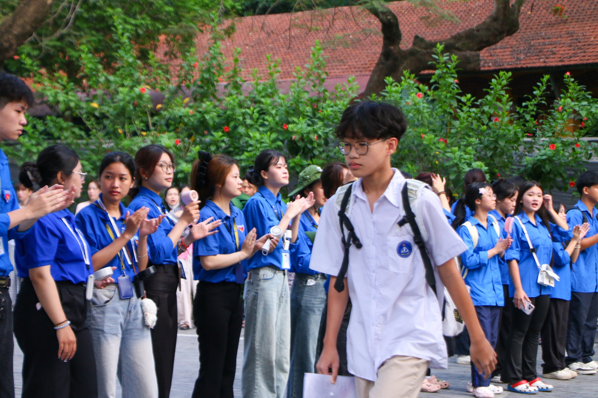 Thí sinh thi lớp 10 năm 2026 tại Hà Nội.