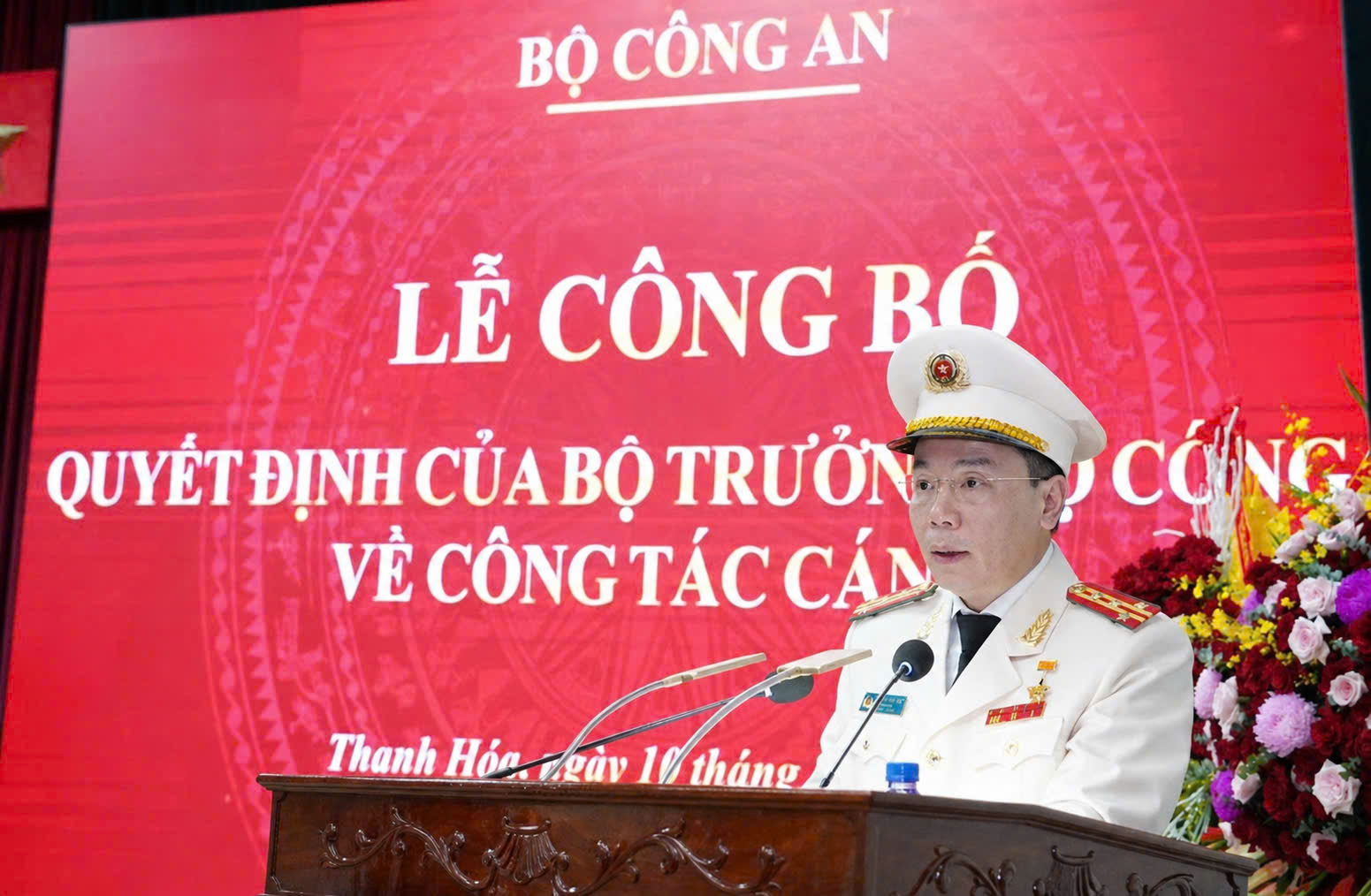 Công An Tỉnh Thanh Hóa Đón Tân Giám Đốc: Đại Tá Hoàng Quốc Việt Nhậm Chức