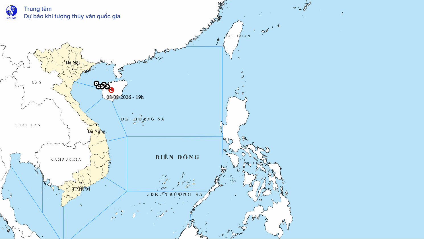 ap-thap-tan-tren-bien-dong-1786192951191970556422 Áp thấp nhiệt đới đã suy yếu thành vùng áp thấp.