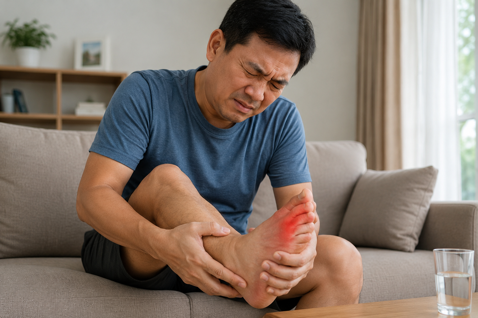 Cách chạy bộ cho người bị gout - Ảnh 1.