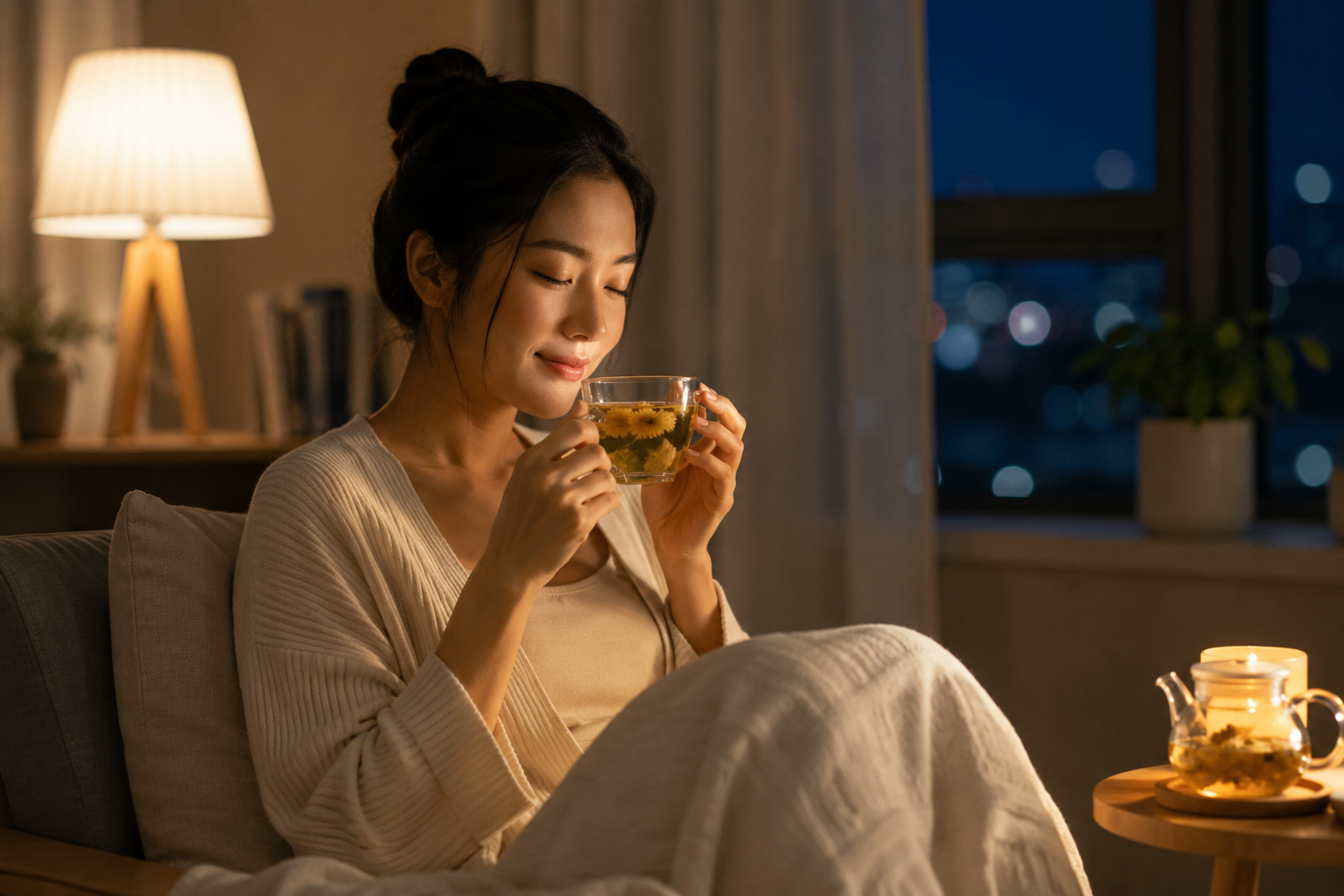 Trà hoa cúc - Giải pháp giảm căng thẳng Trà hoa cúc - Giải pháp giảm căng thẳng