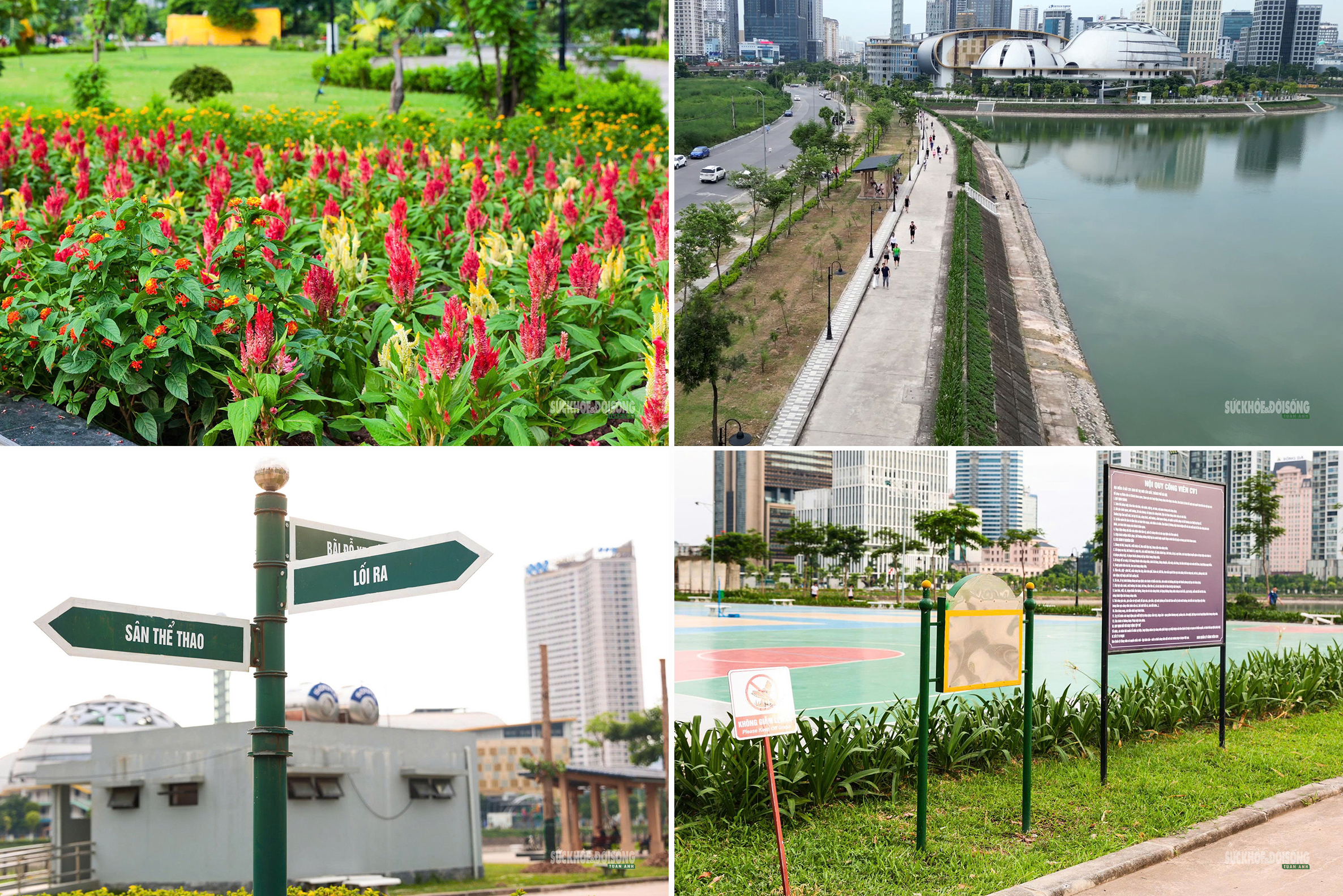 Công viên An Hòa đổi mới diện mạo, người dân hào hứng tập thể dục- Ảnh 2.