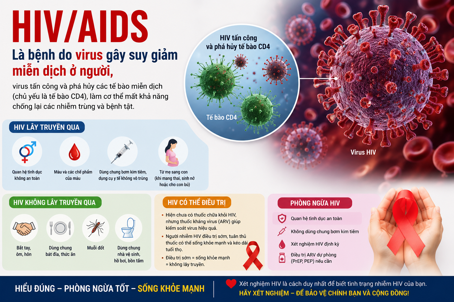 7 hiểu lầm về HIV/AIDS vẫn tồn tại dù y học đã chứng minh điều ngược lại - Ảnh 1.
