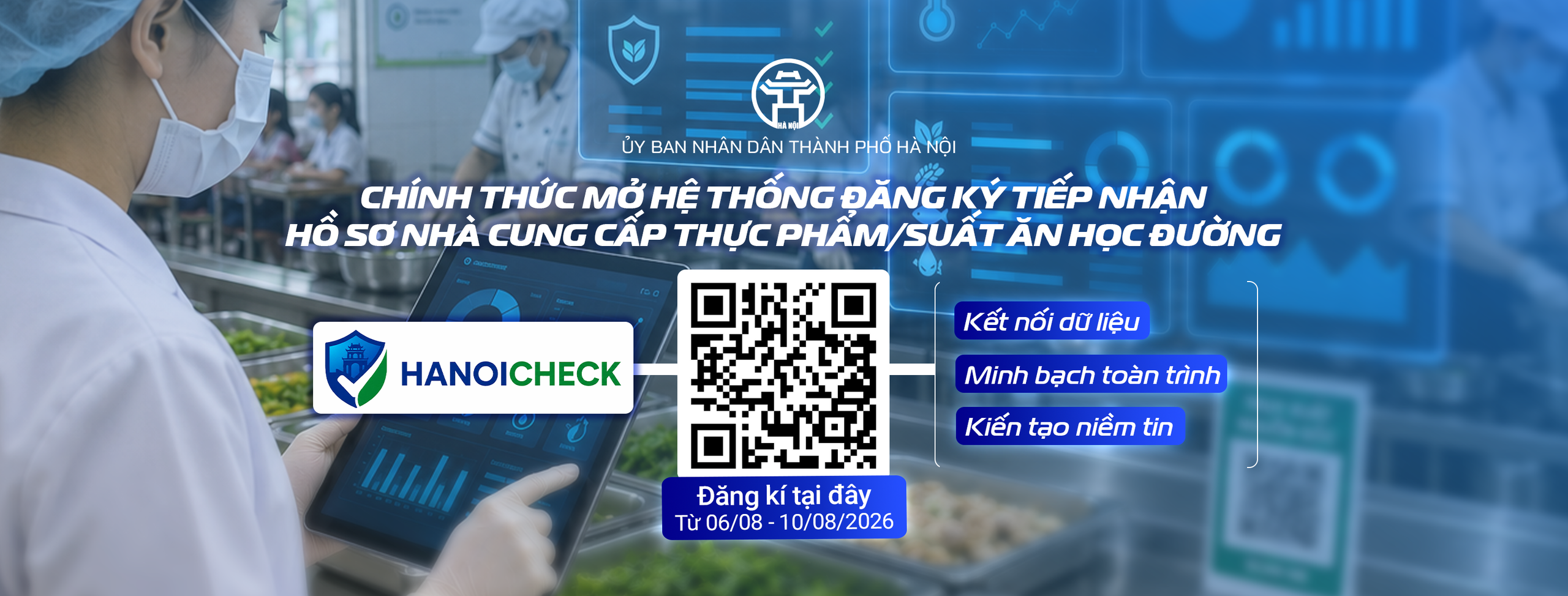 Thực phẩm học đường tại Hà Nội
