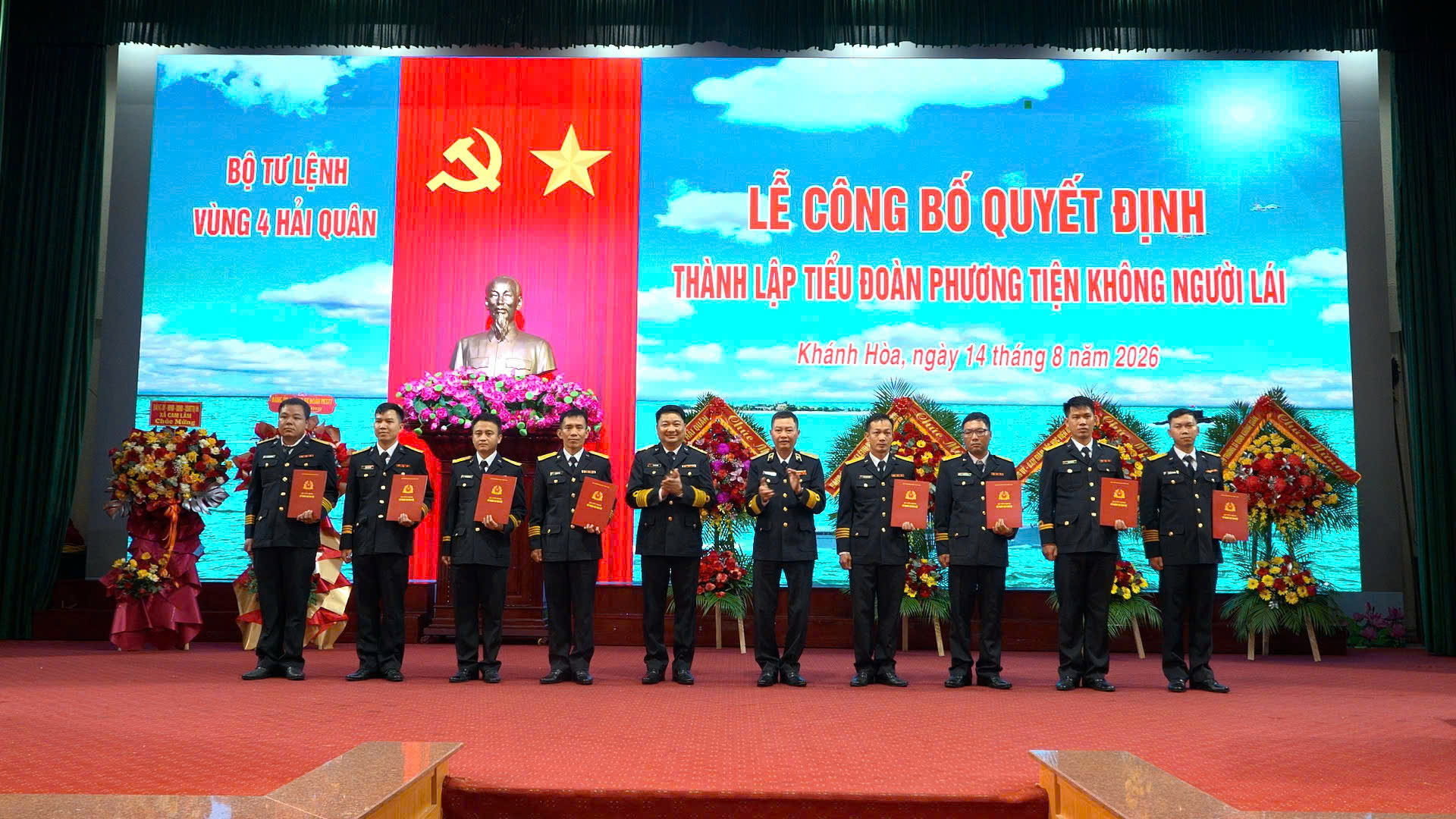 Thành Lập Tiểu Đoàn Không Người Lái Tại Vùng 4 Hải Quân: Bước Tiến Mới Trong Quản Lý Bảo Vệ Biển Đảo