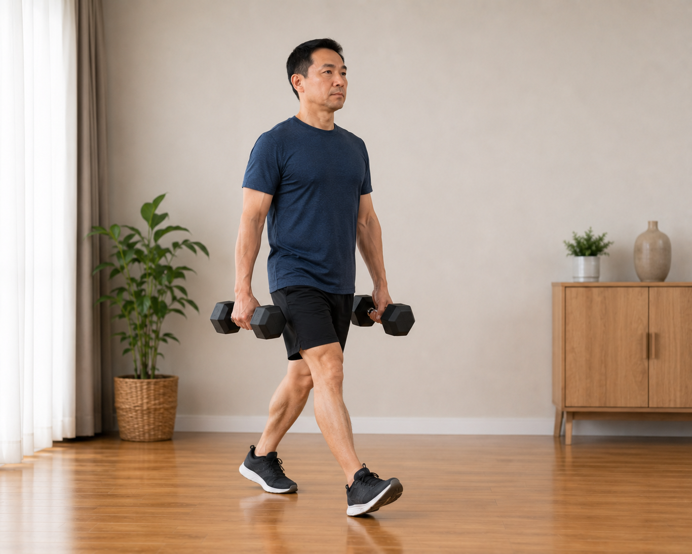 Tối Ưu Sức Mạnh Toàn Thân Qua 12 Phút Tập Luyện Mỗi Sáng Ở Tuổi 50