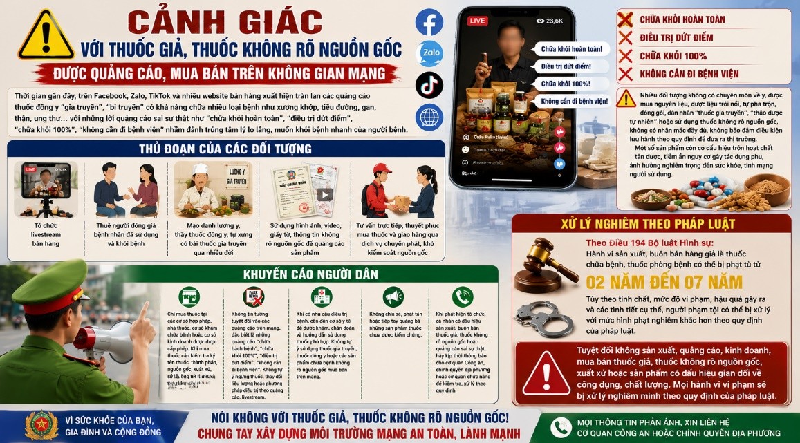 Cảnh báo quảng cáo thuốc đông y