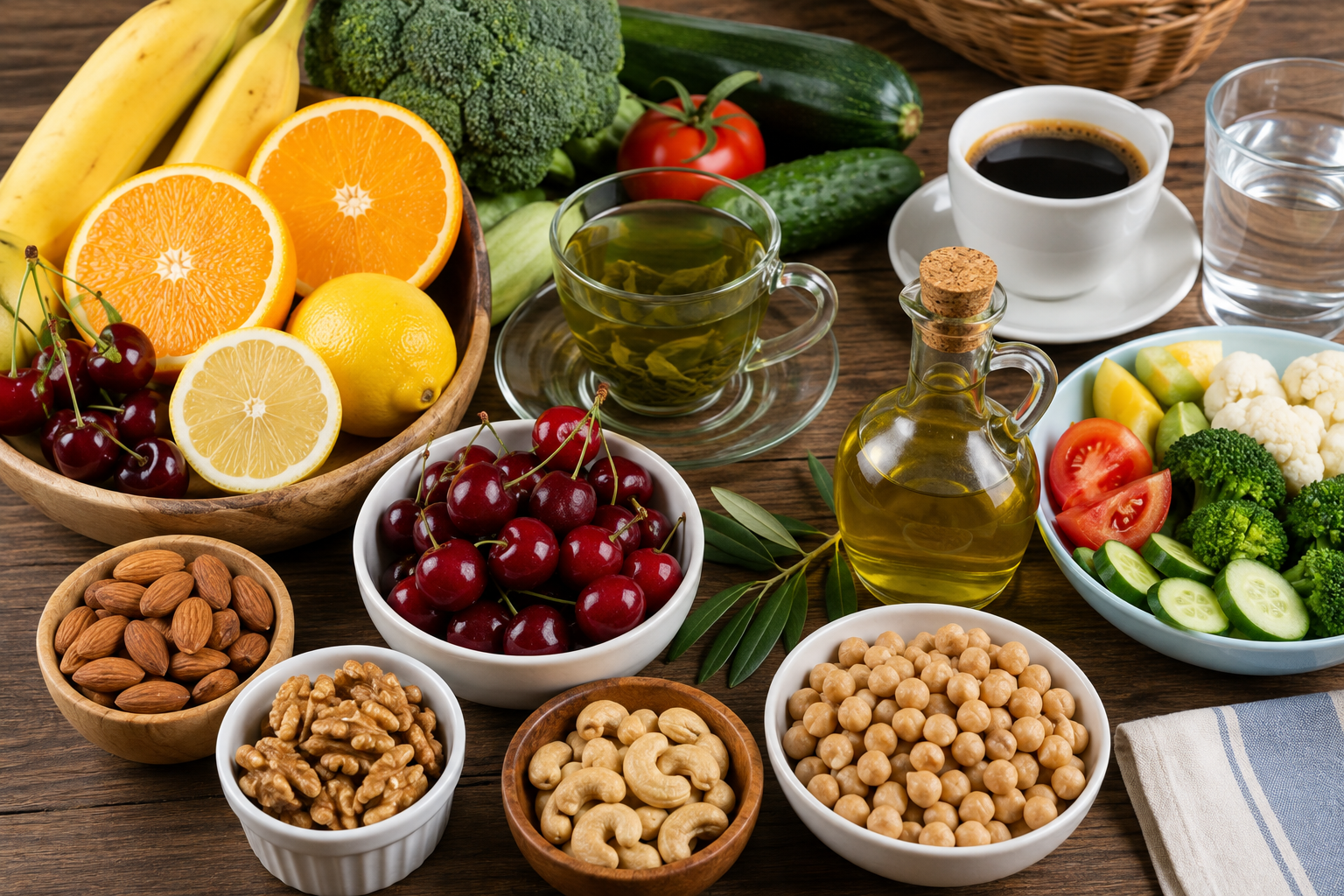 Khám Phá Những Nhóm Thực Phẩm Giúp Kiểm Soát Acid Uric và Gout Hiệu Quả