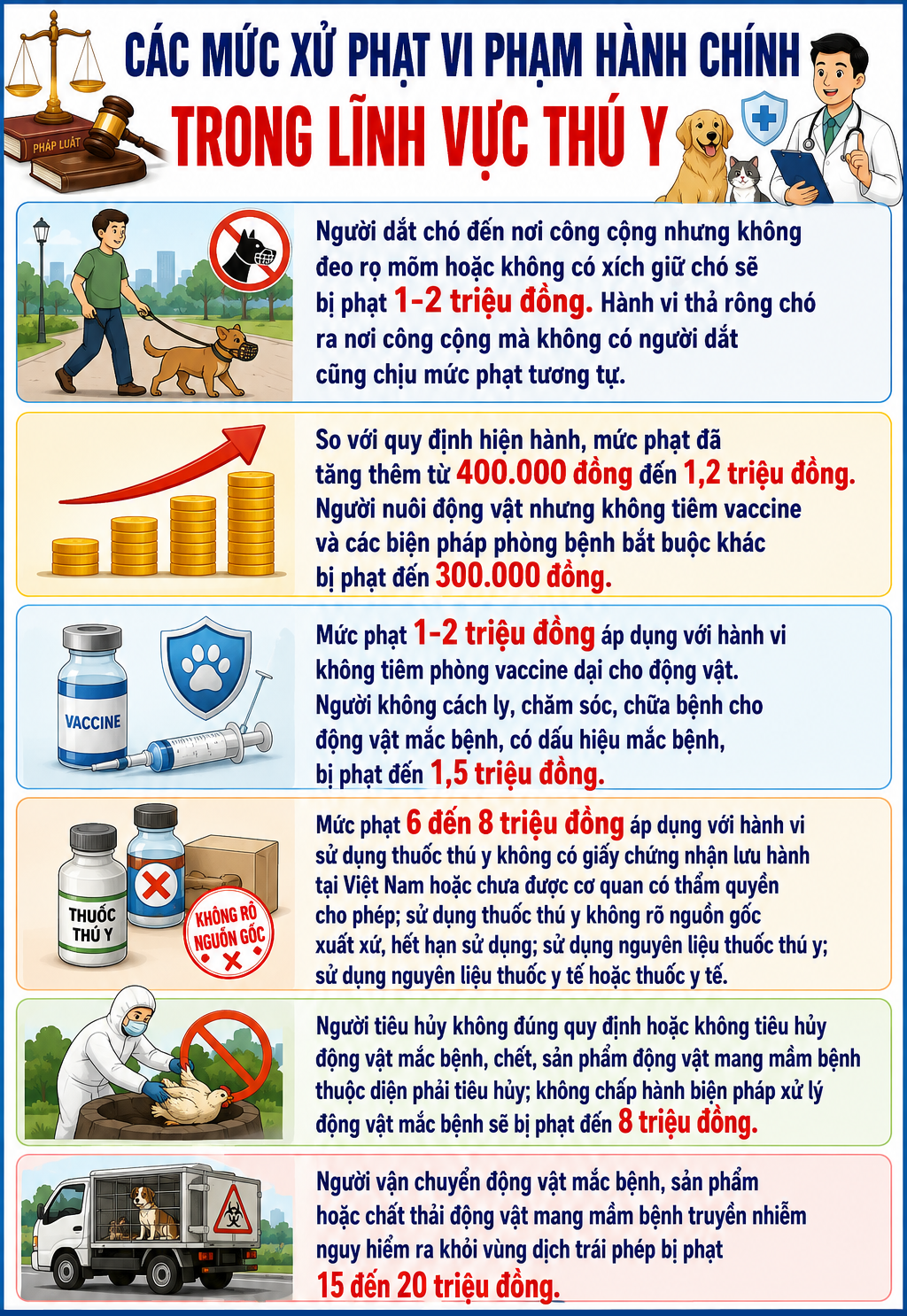 Những Quy Định Mới Về Xử Phạt Khi Dắt Chó Ra Đường - Ảnh 1.