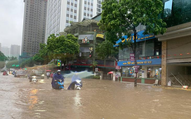 Cảnh báo mưa lớn tại Hà Nội